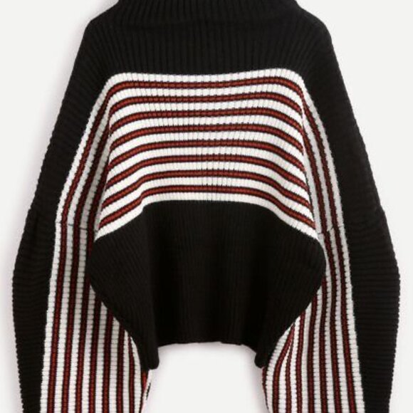 Red, White and Blue Striped Urban Outfitters Sweater (M) - Perfect Condition - Picture 2 of 4
